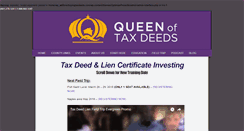 Desktop Screenshot of buyingtaxdeeds.com